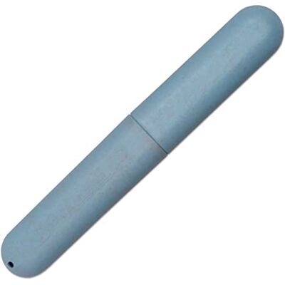 Dental Aesthetics 1 étui de voyage pour brosse à dents en paille de blé écologique, bleu, Étui à brosse à dents - Publicité Dental Aesthetics 1 étui de voyage pour brosse à dents en paille de blé écologique, bleu, Étui à brosse à dents - Publicité