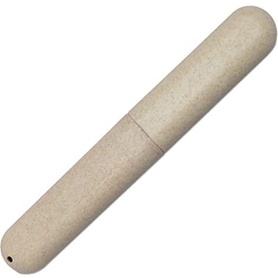 Dental Aesthetics 1 étui de voyage pour brosse à dents en paille de blé écologique, Blanc., 20.5cm x 3cm x 2cm, Étui pour brosse à dents - Publicité Dental Aesthetics 1 étui de voyage pour brosse à dents en paille de blé écologique, Blanc., 20.5cm x 3cm x 2cm, Étui pour brosse à dents - Publicité