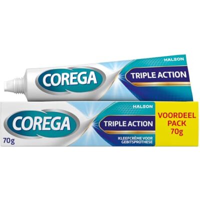 Corega TRIPLE ACTION 70GR - Publicité Corega TRIPLE ACTION 70GR - Publicité