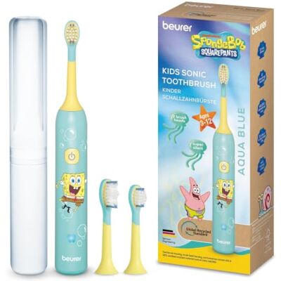 Beurer SC 11 Aqua Blue Bob L'éponge brosse à dents électrique pour enfants - Publicité Beurer SC 11 Aqua Blue Bob L'éponge brosse à dents électrique pour enfants - Publicité