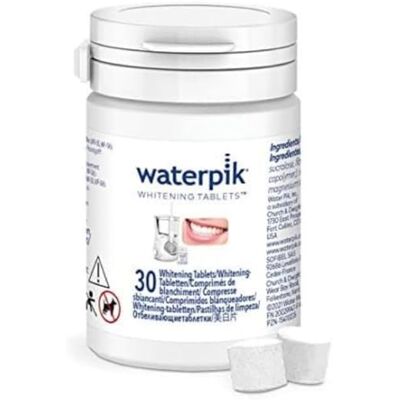 Waterpik Blanchissants pour Hydropulseur Blanchiment, 30 Comprimés Standard - Publicité Waterpik Blanchissants pour Hydropulseur Blanchiment, 30 Comprimés Standard - Publicité
