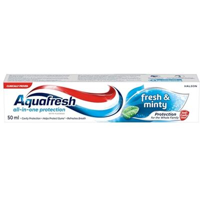 Aquafresh Stalwart Y-97506-disc Aqua Fresh Dentifrice, fraîche et menthe, 100 ml - Publicité Aquafresh Stalwart Y-97506-disc Aqua Fresh Dentifrice, fraîche et menthe, 100 ml - Publicité