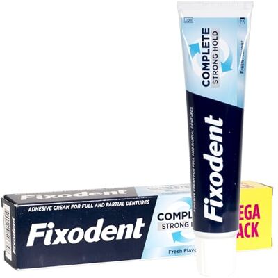 Fixodent Colle complète pour prothèses dentaires, saveur fraîche 70 g - Publicité Fixodent Colle complète pour prothèses dentaires, saveur fraîche 70 g - Publicité