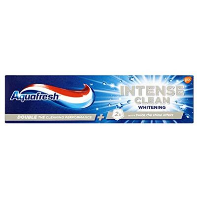 Aquafresh Wtoh7 Dentifrice blanchissant Nettoyage Intense, 75 ml - Publicité Aquafresh Wtoh7 Dentifrice blanchissant Nettoyage Intense, 75 ml - Publicité