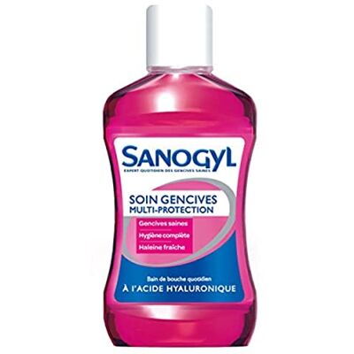 Sanogyl Soin bain de bouche Multi-protection Le flacon de 500 ml - Publicité Sanogyl Soin bain de bouche Multi-protection Le flacon de 500 ml - Publicité