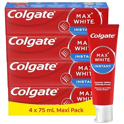 Colgate Max White Optic Dentifrice - Dentifrice - Publicité Colgate Max White Optic Dentifrice - Dentifrice - Publicité
