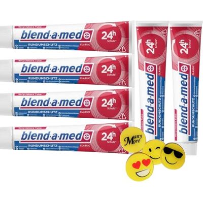 Blend-a-med Classic Lot de 6 flacons de 75 ml - Publicité Blend-a-med Classic Lot de 6 flacons de 75 ml - Publicité