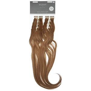 Balmain Easy Length 8A.9A Lot de 20 extensions de cheveux humains Longueur 55 cm Blond cendré clair 82 g - Publicité