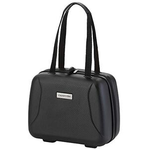 CarryOn Skyhopper Vanity Case Rigide 13L Beauty Case Trousse de Toilette Femme 33x18x28cm Mallette Maquillage avec Miroir (Noir, Beauty Case) - Publicité CarryOn Skyhopper Vanity Case Rigide 13L Beauty Case Trousse de Toilette Femme 33x18x28cm Mallette Maquillage avec Miroir (Noir, Beauty Case) - Publicité