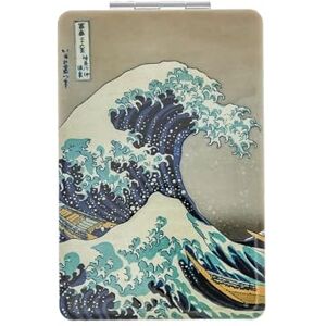 Enesco France Miroir de Poche Katsushika Hokusai, La Grande Vague de Kanagawa (9,5cm) - Publicité Enesco France Miroir de Poche Katsushika Hokusai, La Grande Vague de Kanagawa (9,5cm) - Publicité