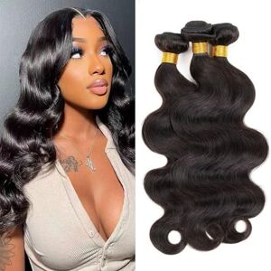 IFLY Tissage Naturel Cheveux Humain Ondulé Body Wave Meches Weave Tissage Bresilien en lot Cheveux Humains Naturels Vierges Unprocessed Human Hair Extensions Bundles Noir Naturel 14 16 18 Pouces 210g - Publicité IFLY Tissage Naturel Cheveux Humain Ondulé Body Wave Meches Weave Tissage Bresilien en lot Cheveux Humains Naturels Vierges Unprocessed Human Hair Extensions Bundles Noir Naturel 14 16 18 Pouces 210g - Publicité