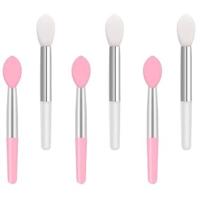 CVDYWDJIE Pinceau À Lèvres En Silicone, Mini Pinceau Pour Baume À Lèvres, Pinceau Applicateur De Rouge À Lèvres, Mini Pinceau À Lèvres Réutilisable, Pinceau À Lèvres Adapté Aux Voyages, 6 Pièces - Publicité CVDYWDJIE Pinceau À Lèvres En Silicone, Mini Pinceau Pour Baume À Lèvres, Pinceau Applicateur De Rouge À Lèvres, Mini Pinceau À Lèvres Réutilisable, Pinceau À Lèvres Adapté Aux Voyages, 6 Pièces - Publicité