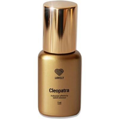 LOVELY Colle pour cils CLEOPATRA colle très rapide, temps de séchage : IMMÉDIAT, adhérence pendant 8 semaines colle pour cils adaptée aux studios et à une utilisation externe 5ml Noir - Publicité LOVELY Colle pour cils CLEOPATRA colle très rapide, temps de séchage : IMMÉDIAT, adhérence pendant 8 semaines colle pour cils adaptée aux studios et à une utilisation externe 5ml Noir - Publicité