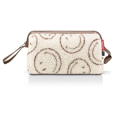 reisenthel travelcosmetic Trousse de maquillage de voyage solide, robuste et pratique, dragonne, matériau imperméable, Smiley Teddy Chocolat, Décontracté - Publicité reisenthel travelcosmetic Trousse de maquillage de voyage solide, robuste et pratique, dragonne, matériau imperméable, Smiley Teddy Chocolat, Décontracté - Publicité