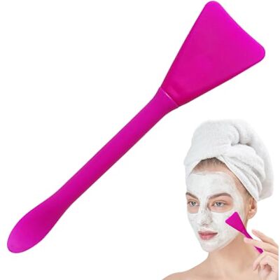 Teksome Pinceau en silicone pour couvrir le visage Applicateur portable en silicone pour couvrir le visage Accessoires de beauté flexibles pour application de lotion pour le corps - Publicité Teksome Pinceau en silicone pour couvrir le visage Applicateur portable en silicone pour couvrir le visage Accessoires de beauté flexibles pour application de lotion pour le corps - Publicité