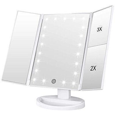 Weily Modèle 1 - Miroir de Maquillage LED - Publicité Weily Modèle 1 - Miroir de Maquillage LED - Publicité