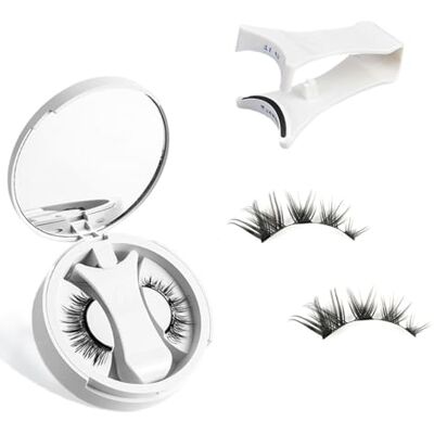 SanKristo Kit de Cils Magnétiques avec Applicateur, Cils Magnétiques Réutilisables pour un Look Naturel, Sans Colle, Cils Artificiels Confortables et sûrs pour Femmes (Style HX) - Publicité SanKristo Kit de Cils Magnétiques avec Applicateur, Cils Magnétiques Réutilisables pour un Look Naturel, Sans Colle, Cils Artificiels Confortables et sûrs pour Femmes (Style HX) - Publicité