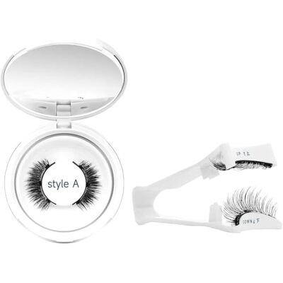 CHARMNAIL Faux Cils Magnetique sans Eyeliner, Extension Cils avec Applicateur, Faux Cils Naturel Réutilisable, Aucune Colle Requise, Doux pour Yeux Sensibles, 1 Paire - Publicité CHARMNAIL Faux Cils Magnetique sans Eyeliner, Extension Cils avec Applicateur, Faux Cils Naturel Réutilisable, Aucune Colle Requise, Doux pour Yeux Sensibles, 1 Paire - Publicité