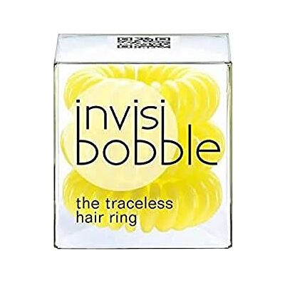 invisibobble Lot de 3 élastiques à cheveux jaunes Submarine Yellow - Publicité invisibobble Lot de 3 élastiques à cheveux jaunes Submarine Yellow - Publicité