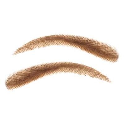 XXL Lashes 1 paire de faux sourcils réutilisables, 100% cheveux humains, faits main, pour femmes et hommes, brun clair, marron clair - Publicité XXL Lashes 1 paire de faux sourcils réutilisables, 100% cheveux humains, faits main, pour femmes et hommes, brun clair, marron clair - Publicité