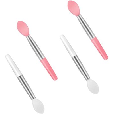 Lmyzcbzl Silicone Pinceau À Lèvres, 4 Pcs Pinceau à Lèvres Mini Portable, Brosse à Lèvres en Silicone Double Face, Baume à Lèvres Brosse, Rouge À Lèvres Applicateur - Publicité Lmyzcbzl Silicone Pinceau À Lèvres, 4 Pcs Pinceau à Lèvres Mini Portable, Brosse à Lèvres en Silicone Double Face, Baume à Lèvres Brosse, Rouge À Lèvres Applicateur - Publicité