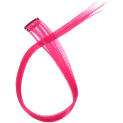 FRCOLOR 10pcs Meche Rose Extension Cheveux Highlight Synthetic clip dans les extensions de cheveux - Publicité FRCOLOR 10pcs Meche Rose Extension Cheveux Highlight Synthetic clip dans les extensions de cheveux - Publicité