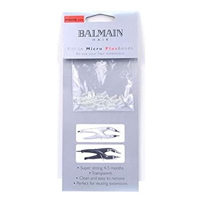 Balmain Micro Plusbonds - Extensions - Publicité Balmain Micro Plusbonds - Extensions - Publicité