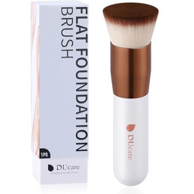 DUcare Pinceau Fond de Teint Professionnel Kabuki pour Maquillage du Visage Parfait Pour le Mélange Liquide, Crème ou Poudre Cosmétique Sans Défaut - Publicité DUcare Pinceau Fond de Teint Professionnel Kabuki pour Maquillage du Visage Parfait Pour le Mélange Liquide, Crème ou Poudre Cosmétique Sans Défaut - Publicité