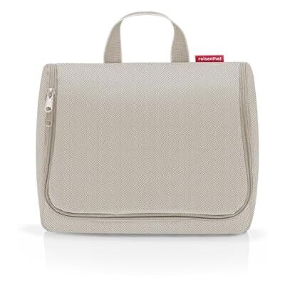 Reisenthel TOILETBAG XL HERRINGBONE SAND Gym Bag Femme HERRINGBONE SAND Taille Unica - Publicité Reisenthel TOILETBAG XL HERRINGBONE SAND Gym Bag Femme HERRINGBONE SAND Taille Unica - Publicité