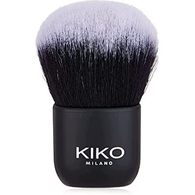 Kiko Milano Face 13 Kabuki Brush Pinceau Kabuki Pour Appliquer Poudres Visage, Fibres Synthétiques - Publicité Kiko Milano Face 13 Kabuki Brush Pinceau Kabuki Pour Appliquer Poudres Visage, Fibres Synthétiques - Publicité