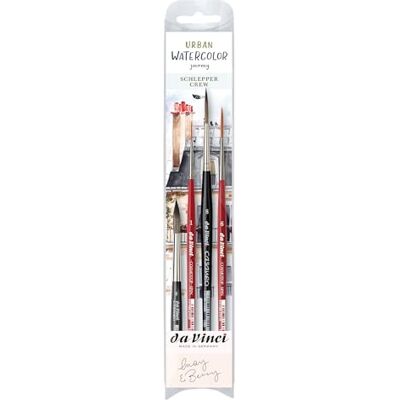 da Vinci , Signature Urban Watercolor Journey, Set, May & Berry, Pinceau à Pointe Fine, Aquarelle et Gouache, idéal pour Les Lignes Fines et Les détails, fabriqué en Allemagne, Tailles 1, 6 et 8 - Publicité da Vinci , Signature Urban Watercolor Journey, Set, May & Berry, Pinceau à Pointe Fine, Aquarelle et Gouache, idéal pour Les Lignes Fines et Les détails, fabriqué en Allemagne, Tailles 1, 6 et 8 - Publicité