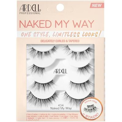 Ardell - Naked My Way 434 - 4 Paires - Faux Cils - Publicité Ardell - Naked My Way 434 - 4 Paires - Faux Cils - Publicité