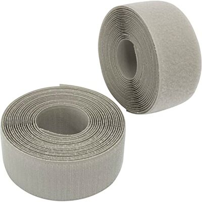 AERZETIX C66011 Bande/rouleau de scratch 50 mm 5 mètre auto-agrippant organisateur/serre câbles ruban sac vêtement attache sangle couleur: gris fumé en polyamide et polyester - Publicité AERZETIX C66011 Bande/rouleau de scratch 50 mm 5 mètre auto-agrippant organisateur/serre câbles ruban sac vêtement attache sangle couleur: gris fumé en polyamide et polyester - Publicité
