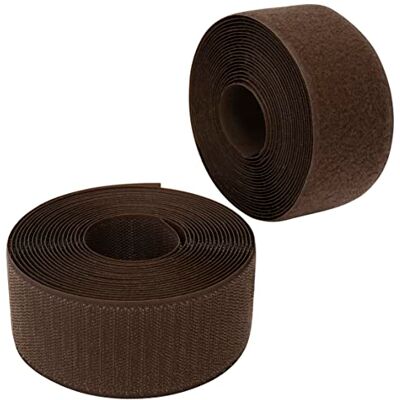 AERZETIX C66008 Bande/rouleau de scratch 50 mm 5 mètre auto-agrippant organisateur/serre câbles ruban sac vêtement attache sangle couleur: cacao en polyamide et polyester - Publicité AERZETIX C66008 Bande/rouleau de scratch 50 mm 5 mètre auto-agrippant organisateur/serre câbles ruban sac vêtement attache sangle couleur: cacao en polyamide et polyester - Publicité
