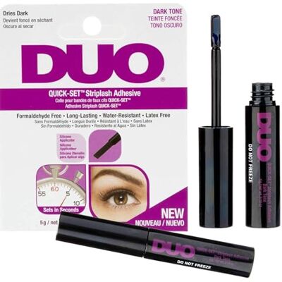 XXL Lashes Colle DUO résistante à l'eau pour cils et sourcils, sans odeur, vegan (1 duo purple) - Publicité XXL Lashes Colle DUO résistante à l'eau pour cils et sourcils, sans odeur, vegan (1 duo purple) - Publicité
