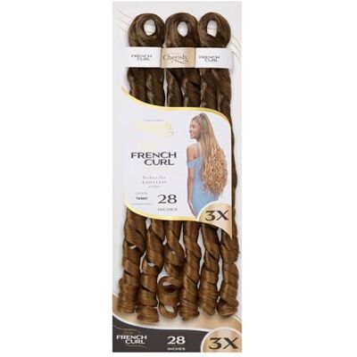CHERISH T43027 Lot de 3 extensions de cheveux synthétiques bouclés 28 couleurs - Publicité CHERISH T43027 Lot de 3 extensions de cheveux synthétiques bouclés 28 couleurs - Publicité