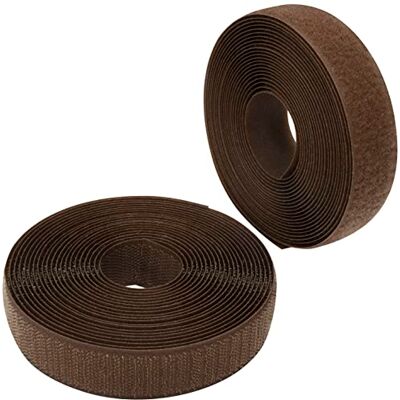 AERZETIX C65955 Bande/rouleau de scratch 25 mm 5 mètre auto-agrippant organisateur/serre câbles ruban sac vêtement attache sangle couleur: cacao en polyamide et polyester - Publicité AERZETIX C65955 Bande/rouleau de scratch 25 mm 5 mètre auto-agrippant organisateur/serre câbles ruban sac vêtement attache sangle couleur: cacao en polyamide et polyester - Publicité