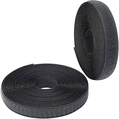 AERZETIX C65882 Bande/rouleau de scratch 16 mm 5 mètre auto-agrippant organisateur/serre câbles ruban sac vêtement attache sangle couleur: gris foncé en polyamide et polyester - Publicité AERZETIX C65882 Bande/rouleau de scratch 16 mm 5 mètre auto-agrippant organisateur/serre câbles ruban sac vêtement attache sangle couleur: gris foncé en polyamide et polyester - Publicité
