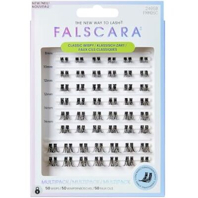 KISS FALSCARA Lot de 50 extensions de cils synthétiques Classic Wispy - Publicité KISS FALSCARA Lot de 50 extensions de cils synthétiques Classic Wispy - Publicité
