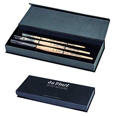 da Vinci : Petit Gris : Pinceau Écureuil Mix : Coffret Cadeau de 3 - Publicité da Vinci : Petit Gris : Pinceau Écureuil Mix : Coffret Cadeau de 3 - Publicité