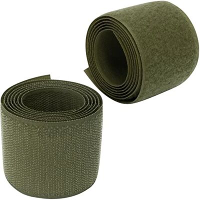 AERZETIX C66005 Bande/rouleau de scratch 50 mm 1 mètre auto-agrippant organisateur/serre câbles ruban sac vêtement attache sangle couleur: vert cèdre en polyamide et polyester - Publicité AERZETIX C66005 Bande/rouleau de scratch 50 mm 1 mètre auto-agrippant organisateur/serre câbles ruban sac vêtement attache sangle couleur: vert cèdre en polyamide et polyester - Publicité