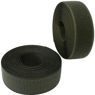 AERZETIX C65991 Bande/rouleau de scratch 40 mm 5 mètre auto-agrippant organisateur/serre câbles ruban sac vêtement attache sangle couleur: vert olive en polyamide et polyester - Publicité AERZETIX C65991 Bande/rouleau de scratch 40 mm 5 mètre auto-agrippant organisateur/serre câbles ruban sac vêtement attache sangle couleur: vert olive en polyamide et polyester - Publicité