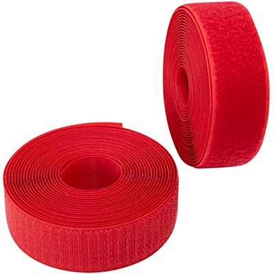 AERZETIX C65979 Bande/rouleau de scratch 40 mm 5 mètre auto-agrippant organisateur/serre câbles ruban sac vêtement attache sangle couleur: rouge framboise en polyamide et polyester - Publicité AERZETIX C65979 Bande/rouleau de scratch 40 mm 5 mètre auto-agrippant organisateur/serre câbles ruban sac vêtement attache sangle couleur: rouge framboise en polyamide et polyester - Publicité