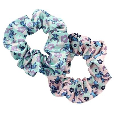 Disney Stitch – Lot 2 Chouchous Satin Pour Cheveux – Scrunchies Doux Et Colorés Filles – Coiffures Amusantes Et Respectueuses Des Cheveux Enfants Adultes Accessoires Officiels - Publicité Disney Stitch – Lot 2 Chouchous Satin Pour Cheveux – Scrunchies Doux Et Colorés Filles – Coiffures Amusantes Et Respectueuses Des Cheveux Enfants Adultes Accessoires Officiels - Publicité