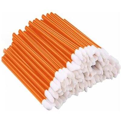 VIVIIHOO 100 pièces de Pinceau à lèvres jetable, Pinceau de Maquillage pour Rouge à lèvres, kit d'outils de beauté Stylo Pinceau à Sourcils (orange) - Publicité VIVIIHOO 100 pièces de Pinceau à lèvres jetable, Pinceau de Maquillage pour Rouge à lèvres, kit d'outils de beauté Stylo Pinceau à Sourcils (orange) - Publicité