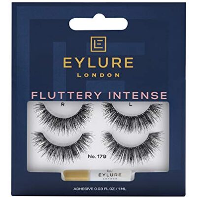 Eylure Fluttery Intense 179 Twin Pack, Black - Publicité Eylure Fluttery Intense 179 Twin Pack, Black - Publicité