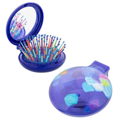 Pylones Brosse à cheveux avec miroir Lady Retro - Publicité Pylones Brosse à cheveux avec miroir Lady Retro - Publicité