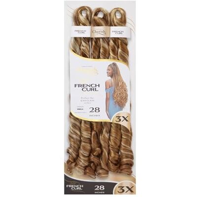 CHERISH Spirale French Curl Lot de 3 extensions de cheveux bouclés 71,1 cm Sans nœuds Couleur vanille - Publicité CHERISH Spirale French Curl Lot de 3 extensions de cheveux bouclés 71,1 cm Sans nœuds Couleur vanille - Publicité