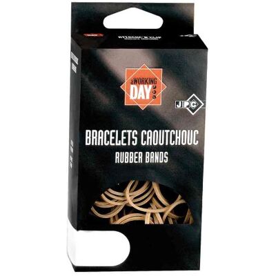 WONDAY BRACELETS CAOUTCHOUC 100 x 8 mm BTE 100 g - Publicité WONDAY BRACELETS CAOUTCHOUC 100 x 8 mm BTE 100 g - Publicité