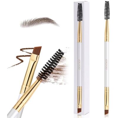 Docolor Brosse à sourcils Brosse à cils Professionnel Double Angle Peigne pour Sourcils/Cils, Idéal Pour Les Cils Et Les Sourcils Blanc, une pièce - Publicité Docolor Brosse à sourcils Brosse à cils Professionnel Double Angle Peigne pour Sourcils/Cils, Idéal Pour Les Cils Et Les Sourcils Blanc, une pièce - Publicité